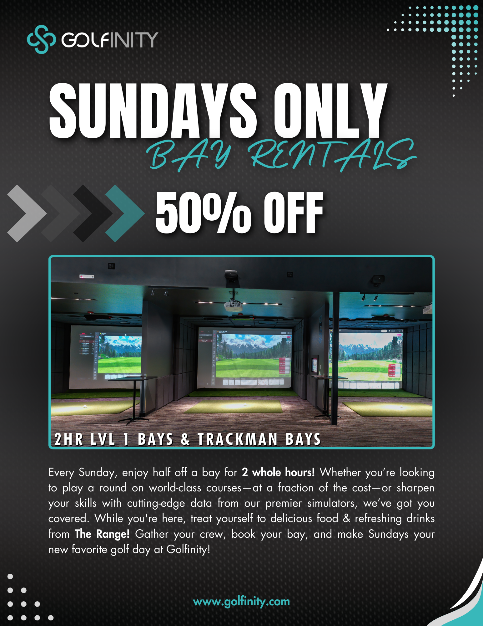 Sunday 50% off Sunday 50% off